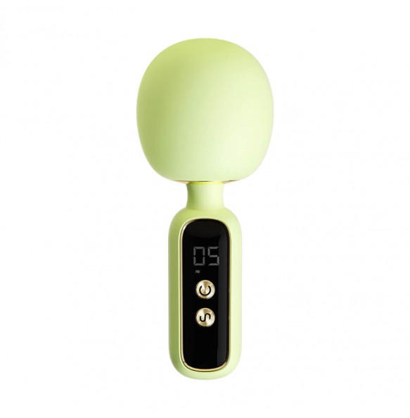 MizzZee - JinChao Heating Vibrating AV Wand (Chargeable - Green)